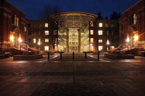 47.  Complexe Lillis Business de l'Université de l'Oregon, États-Unis