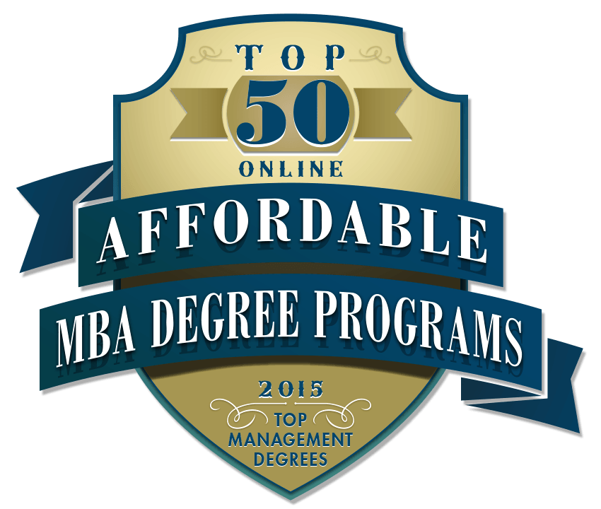 Top 50 Affordable Online MBA Degree Programs 2015