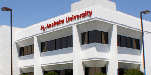 Anaheim University from website